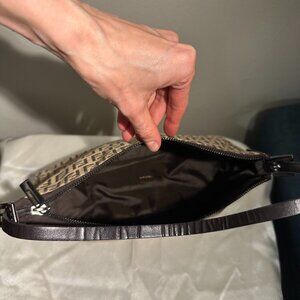 Fendi Zucca Baguette Shoulder Bag – Classic Vintage